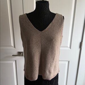 Lane Bryant Tan Knit Top